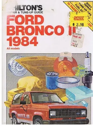 Cover of Chilton's Repair and Tune-Up Guide