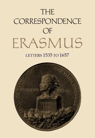 Cover of Collected Works of Erasmus