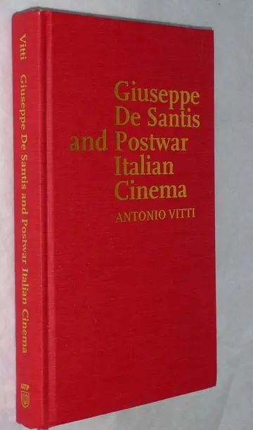 Cover of Giuseppe De Santis and Postwar Italian Cinema