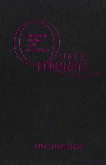 Cover of Queer Judgements