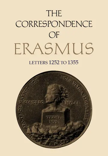 Cover of The Correspondence of Erasmus
