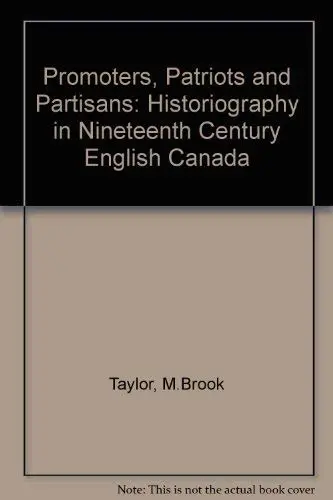 Cover of Promoters, Patriots and Partisans