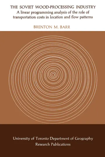 Cover of The Soviet Wood-processing Industry