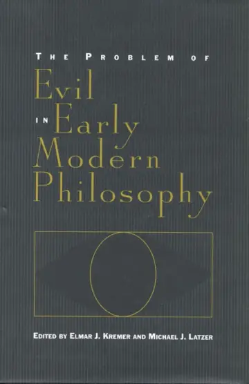Cover of The Problem of Evil in Early Modern Philosophy