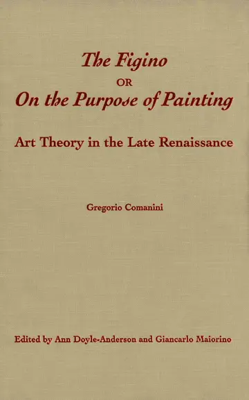 Cover of The Figino, or on the Purpose of Painting