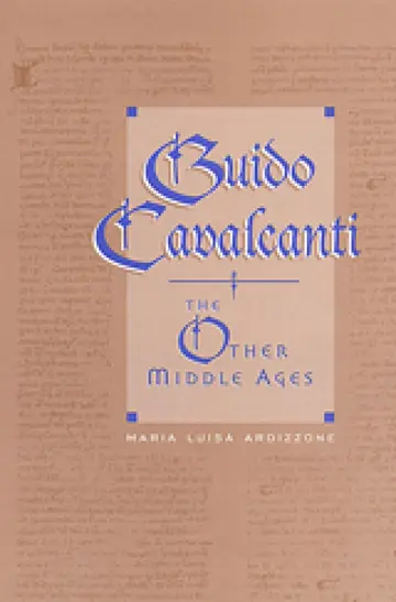 Cover of Guido Cavalcanti