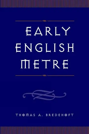 Cover of Early English Metre