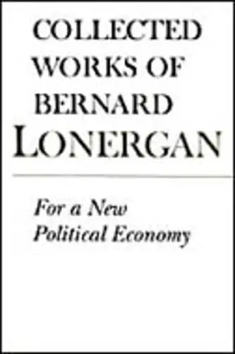 Cover of For a New Political Economy