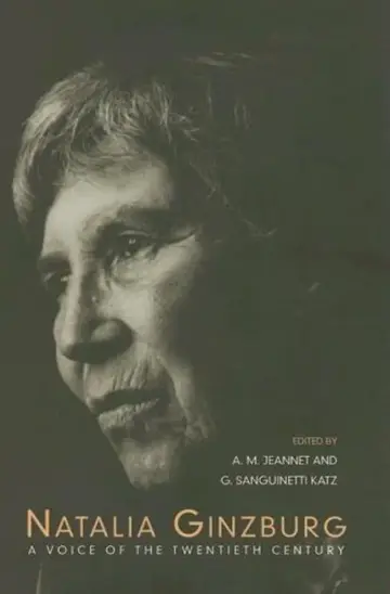 Cover of Natalia Ginzburg