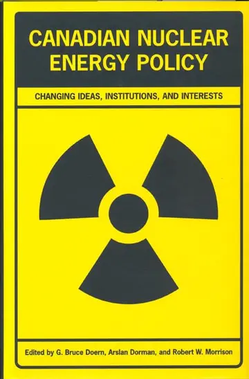 Cover of Canadian Nuclear Energy Policy