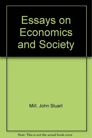 Cover of Essays on Economics and Society
