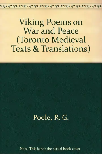 Cover of Viking Poems on War and Peace