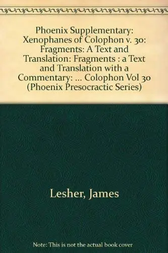 Cover of Xenophanes of Colophon