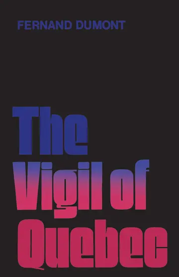 Cover of The Vigil of Quebec