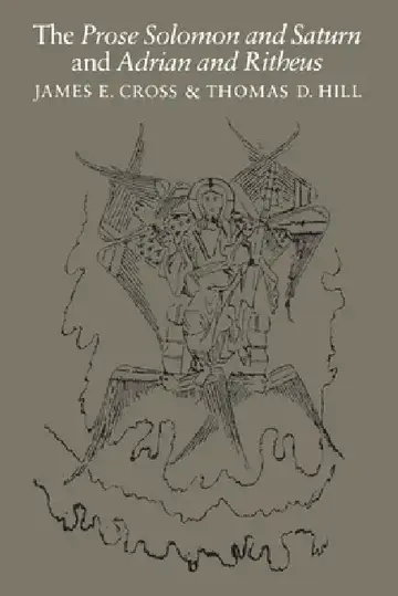 Cover of The Prose Solomon and Saturn and Adrian and Ritheus