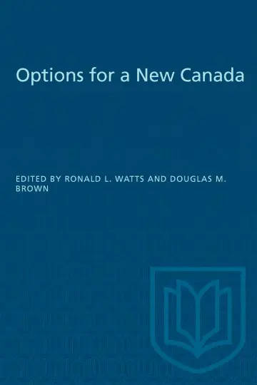 Cover of Options for a New Canada