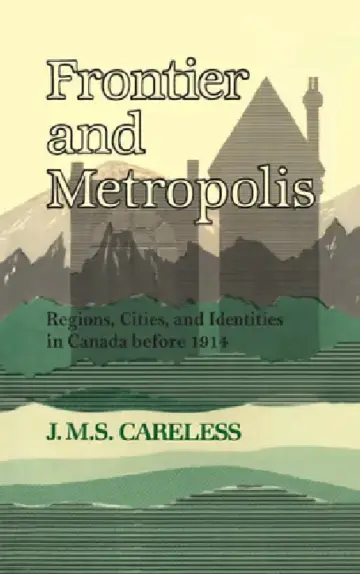 Cover of Frontier and Metropolis