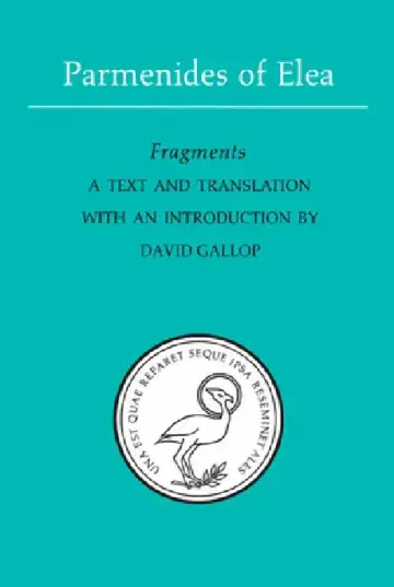 Cover of Parmenides of Elea