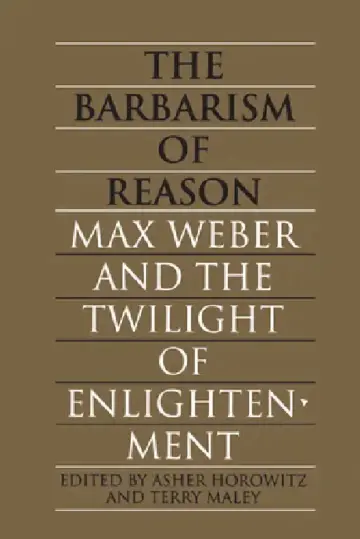 Cover of The Barbarism of Reason