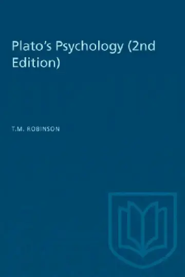 Cover of Plato's Psychology (2nd Edition)