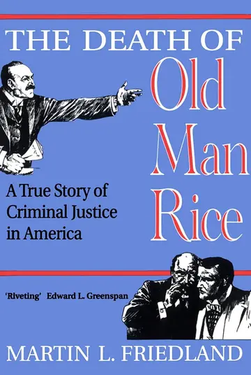 Cover of The Death of Old Man Rice