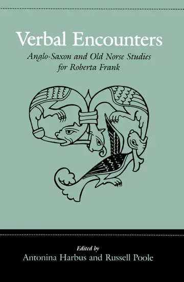 Cover of Verbal Encounters