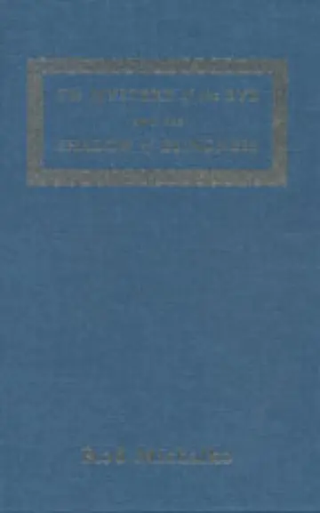 Cover of The Mystery of the Eye and the Shadow of Blindness