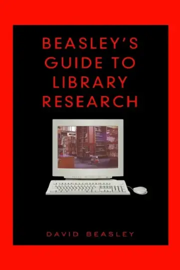 Cover of Beasley's Guide to Library Research