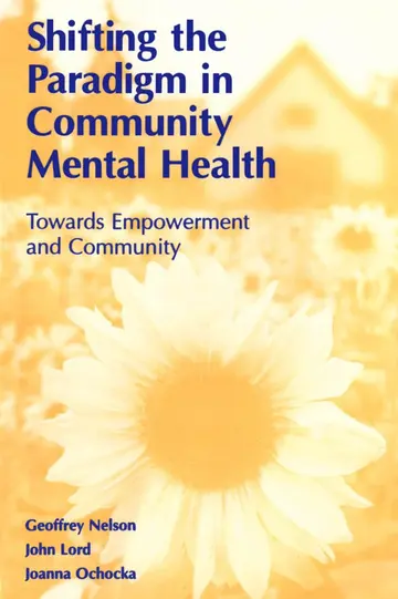 Cover of Shifting the Paradigm in Community Mental Health