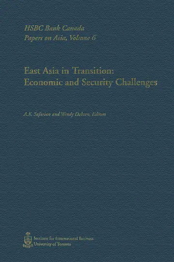 Cover of East Asia in Transition