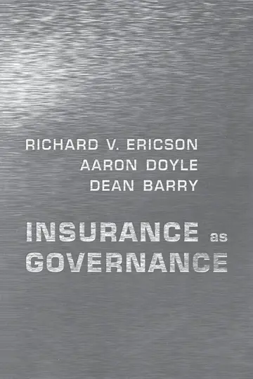 Cover of Insurance as Governance