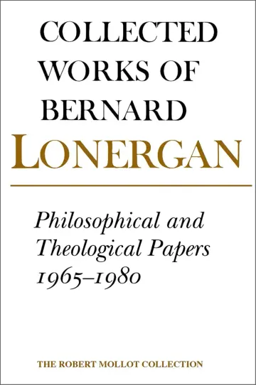 Cover of Philosophical and Theological Papers, 1965-1980
