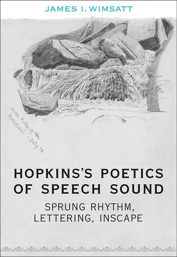 Cover of Hopkins's Poetics of Speech Sound