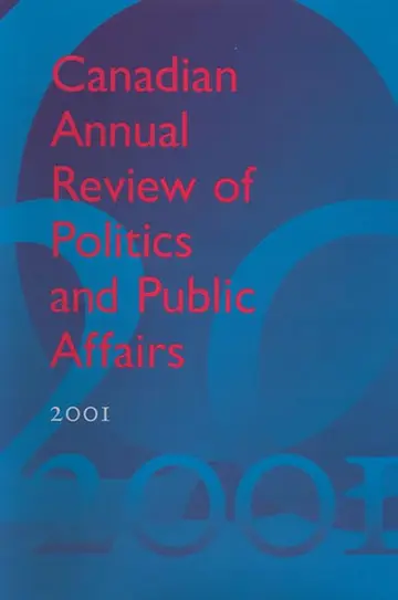 Cover of Canadian Annual Review of Politics and Public Affairs, 2001