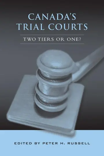 Cover of Canada's Trial Courts