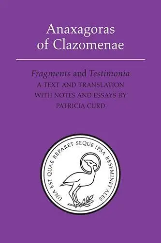 Cover of Anaxagoras of Clazomenae
