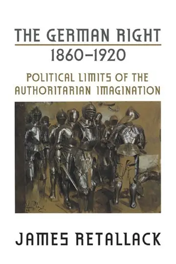 Cover of The German Right, 1860-1920