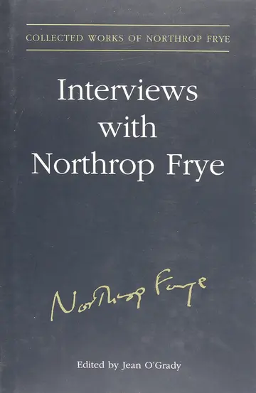 Cover of Interviews with Northrop Frye (24)
