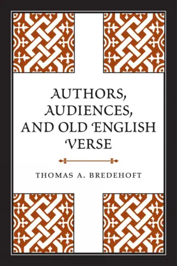 Cover of Authors, Audiences, and Old English Verse