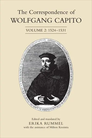 Cover of The Correspondence of Wolfgang Capito