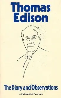 Cover of The Diary and Observations of Thomas Alva Edison