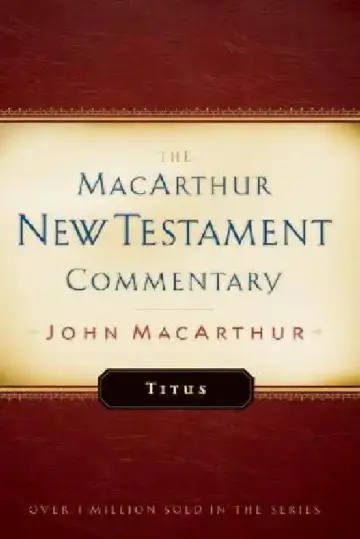 Cover of Titus MacArthur New Testament Commentary
