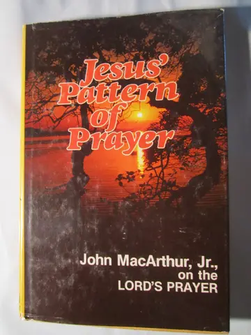 Cover of Jesus' pattern of prayer