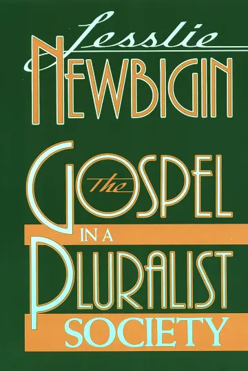 Cover of The Gospel in a Pluralist Society