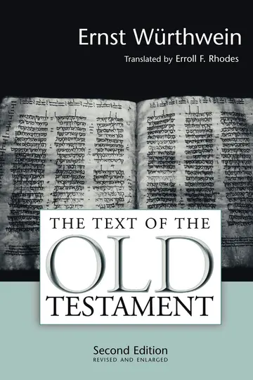 Cover of The Text of the Old Testament