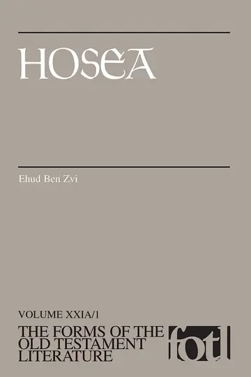 Cover of Hosea