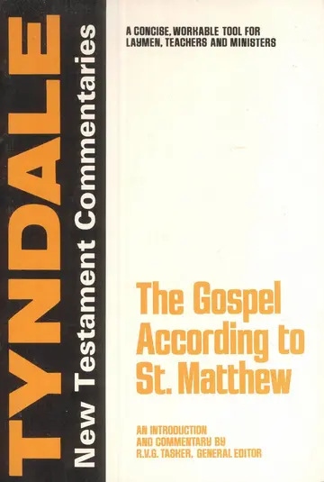 Cover of The Gospel According to St. Matthew