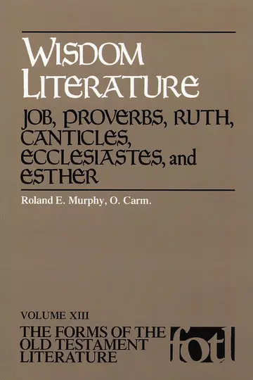 Cover of The Wisdom Literature