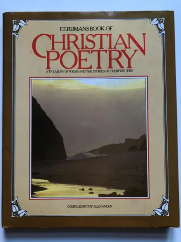 Cover of Eerdman's Book of Christian Poetry