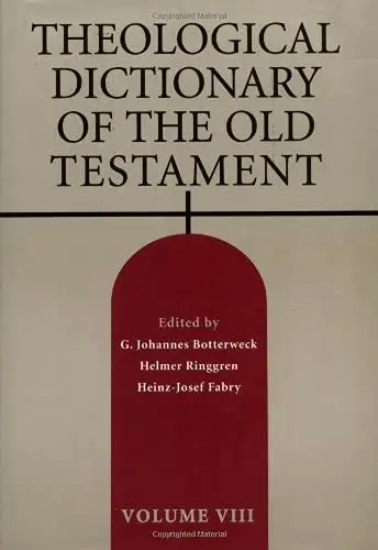 Cover of Theological Dictionary of the Old Testament